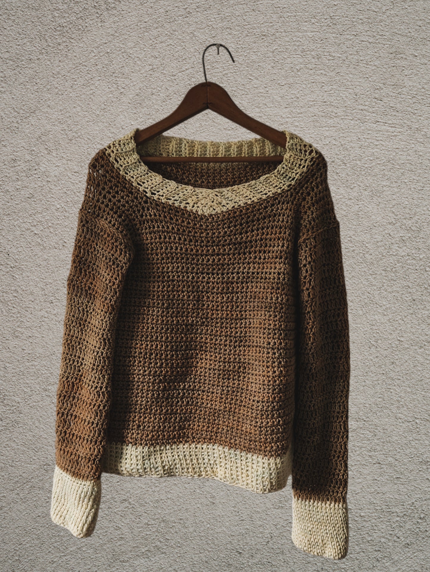 Chestnut V-neck Pullover Pattern